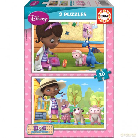 Educa 2x20 El. Klinika Pluszaków [PUZZLE]