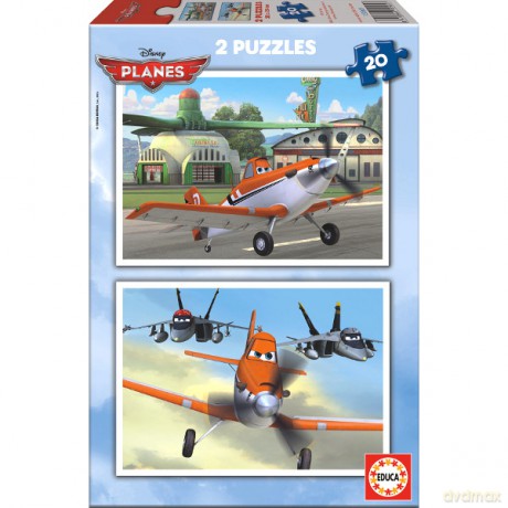 Educa 2x20 El.Planes (Samoloty) Disney [PUZZLE]