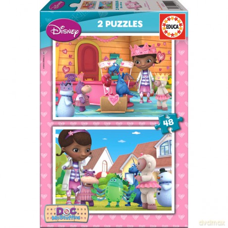 Educa 2x48 El. Klinika Pluszaków [PUZZLE]