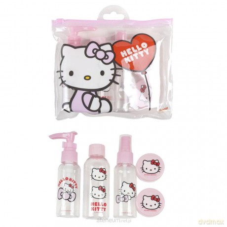 Zestaw podróżniczych buteleczek Hello Kitty