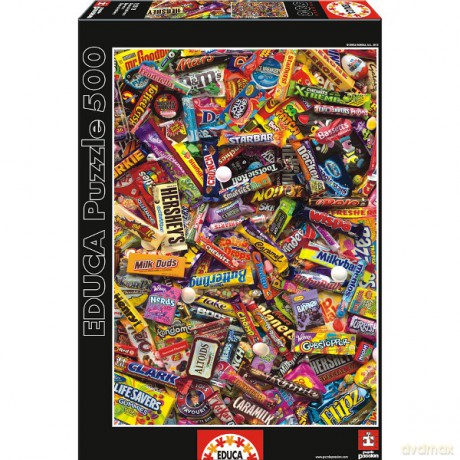 Educa 500 El. Czekoladowe Batoniki [PUZZLE]