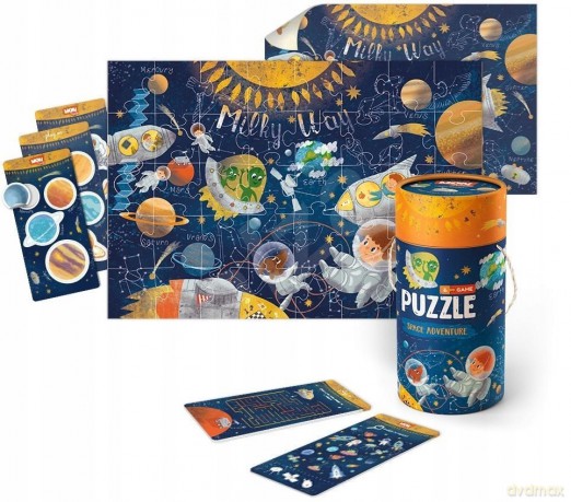 Dodo Puzzle Dwustronne Kosmiczna Przygoda 40El Cz