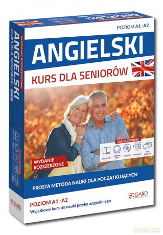 Angielski. Kurs dla seniorów. Poziom A1-A2 - Joanna Szyke, Katarzyna Zimnoch [KSIĄŻKA]