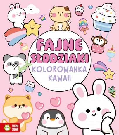 Fajne słodziaki. Kolorowanka Kawaii - Violet Peto [KSIĄŻKA]