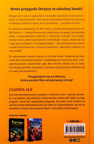 Ferajna ze szkolnej ławki. Nieproszony gość - Joanna Jax [KSIĄŻKA]