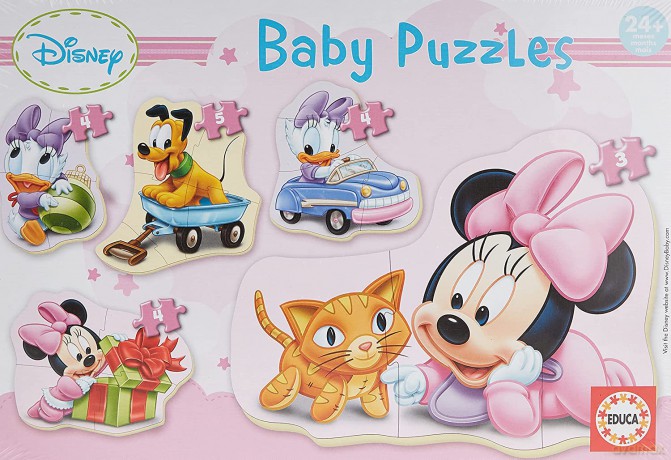 Educa Baby Puzzle Mała Minnie (Myszka Mini) Disney [PUZZLE]
