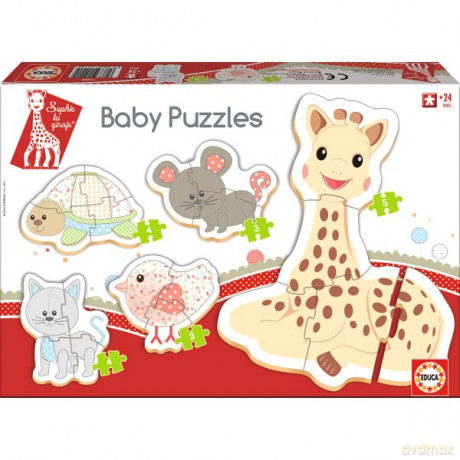 Educa Baby Puzzle Żyrafa Sophie [PUZZLE]