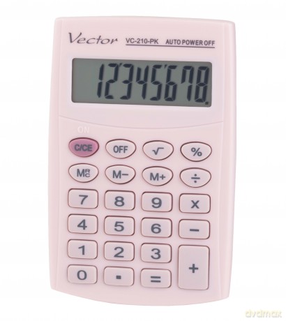 Kalkulator kieszonkowy Vector VC-210 PK