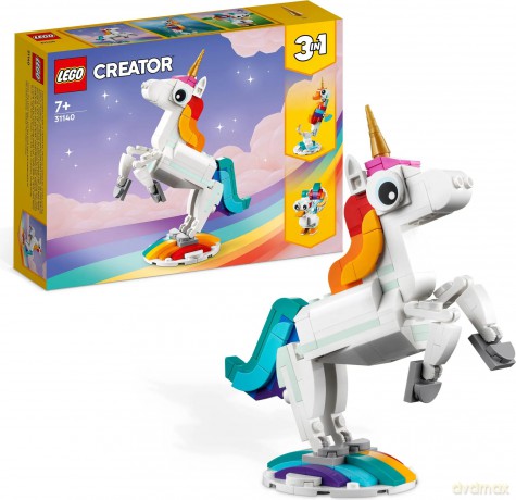 LEGO Creator 3w1 Magiczny Jednorożec (31140) [KLOCKI]