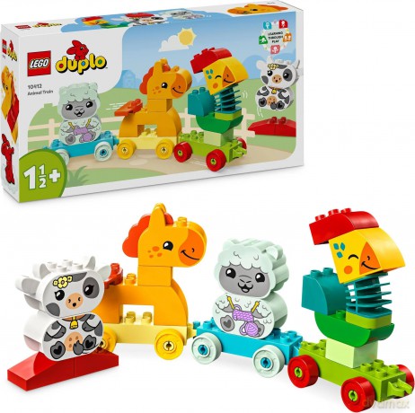 LEGO Duplo My First Pociąg ze zwierzątkami (10412) [KLOCKI]