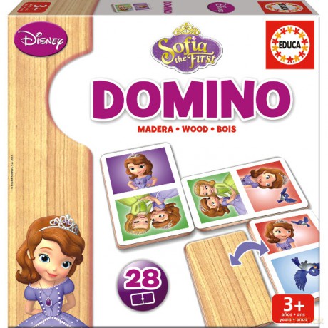 Educa Domino Drewniane, Zosia Disney [GRA]