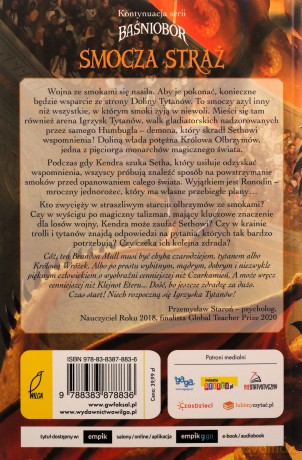 Mistrz Igrzysk Tytanów. Smocza straż. Baśniobór (Tom 4) - Brandon Mull [KSIĄŻKA]