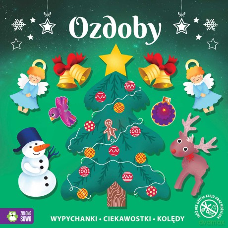 Ozdoby. Świąteczne wypychanki [KSIĄŻKA]