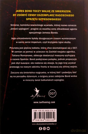 Pozdrowienia z Rosji - Ian Fleming [KSIĄŻKA]