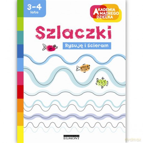 Egmont Książka Szlaczki, Akademia Mądre [KSIĄŻKA]
