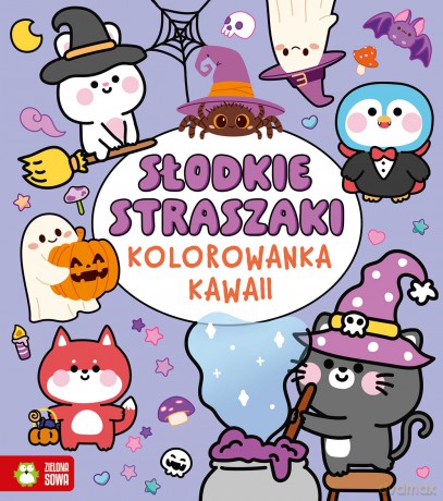 Słodkie straszaki. Kolorowanka Kawaii - Violet Peto [KSIĄŻKA]