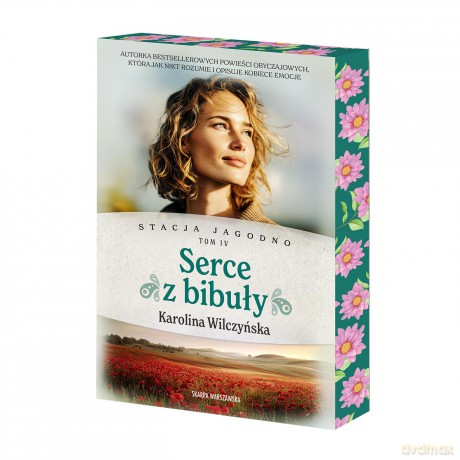 Stacja Jagodno. Serce z bibuły (ilustrowane brzegi) - Karolina Wilczyńska [KSIĄŻKA]