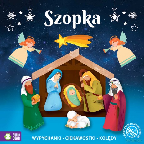 Szopka. Świąteczne wypychanki [KSIĄŻKA]