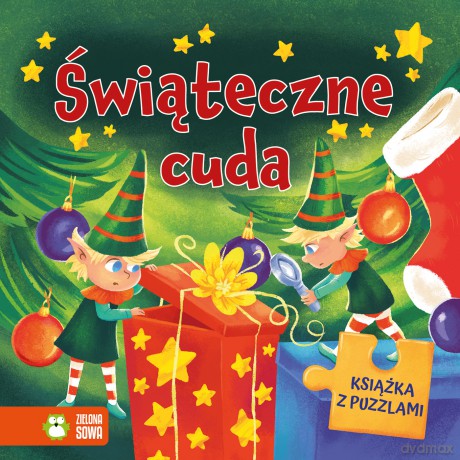 Świąteczne cuda. Książka z puzzlami [KSIĄŻKA]