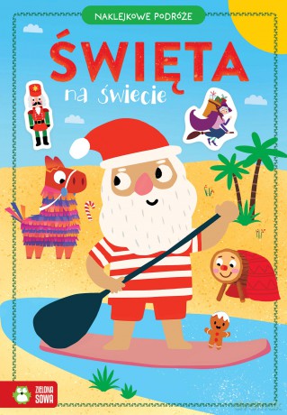 Święta na świecie. Naklejkowe podróże [KSIĄŻKA]