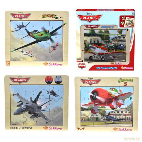 Eichhorn Samoloty Disney Puzzle W Ramce [ZABAWKA]