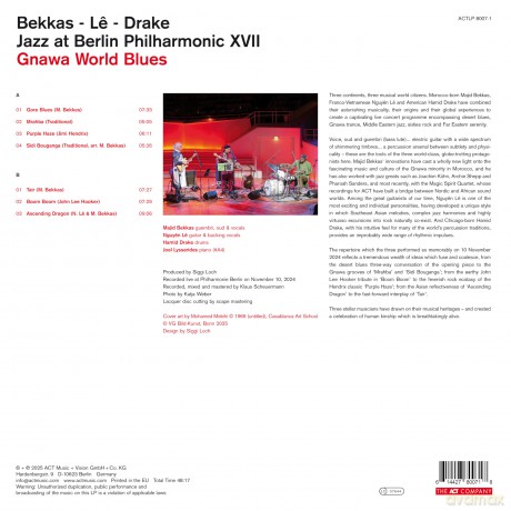 Majid Bekkas: Jazz at Berlin Philharmonic XVII: Gnawa World Blues [Winyl]