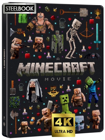 A Minecraft Movie - Steelbook 4K Ultra HD Collectors [Blu-Ray 4K]