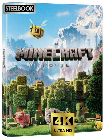 A Minecraft Movie - Steelbook 4K Ultra HD Day Scene [Blu-Ray 4K]