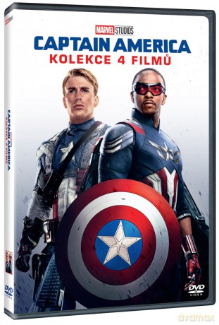 Captain America 1-4 Kolekcja [DVD]