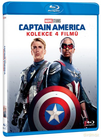 Captain America 1-4 kolekcja [Blu-Ray]