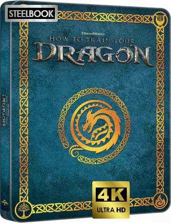 Jak Wytresować Smoka Steelbook [Blu-Ray 4K]