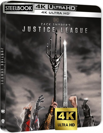 Liga Sprawiedliwości Zacka Snydera Steelbook (Weapons) [Blu-Ray 4K]