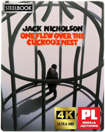 Lot nad kukułczym gniazdem (steelbook) [Blu-Ray 4K]+[Blu-Ray]