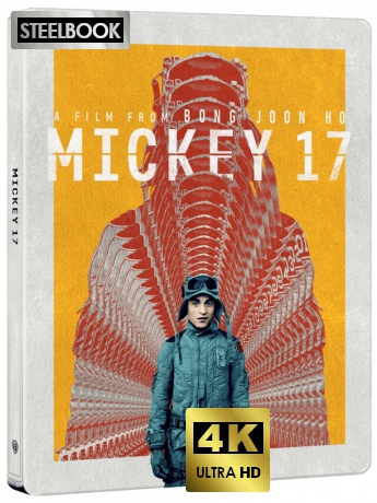 Mickey 17 Steelbook (Teaser) [Blu-Ray 4K]