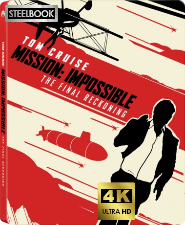 Mission: Impossible The Final Reckoning - 4K + BD + BD bonus Steelbook 3BD [Blu-Ray 4K]