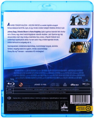 Piraci z Karaibów: Skrzynia umarlaka [Blu-Ray]