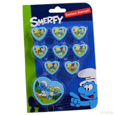 Euro Zestaw Pieczątek Smerfy [ZABAWKA]