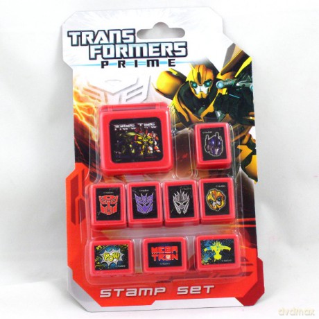 Euro Zestaw Pieczątek Transformers [ZABAWKA]