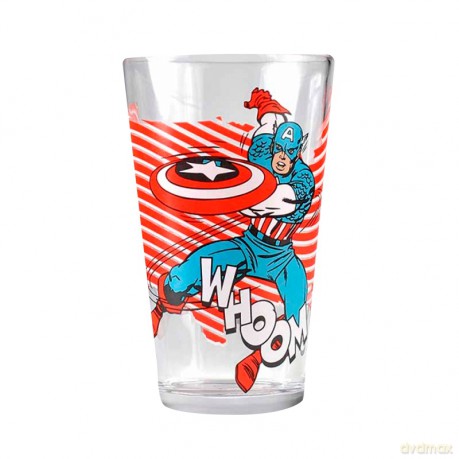 Sklenice Captain America 450 ml