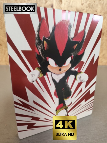 Sonic the Hedgehog 3 Steelbook Red [Blu-Ray 4K]