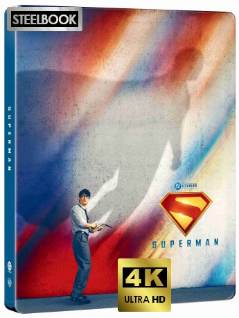 Superman (2025) - 4K UHD Steelbook z motywem Clarka [Blu-Ray 4K]