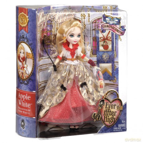 MATTEL Ever After Lalka High Koronacja Apple White [ZABAWKA]