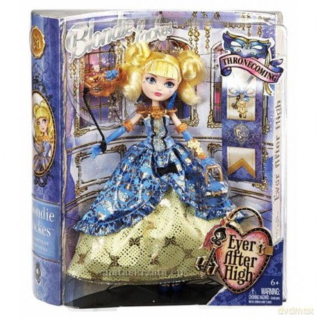 MATTEL Ever After Lalka High Koronacja Blondie Lockes [ZABAWKA]
