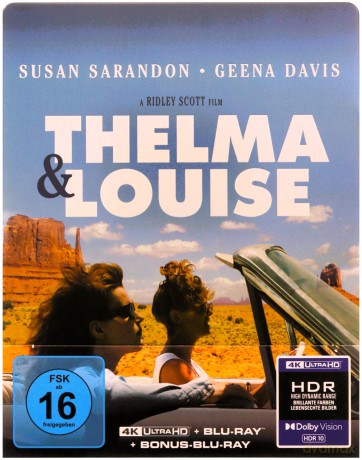 Thelma i Louise (steelbook) [Blu-Ray 4K]+[2xBlu-Ray]