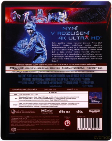 Tron (1982) (steelbook) [Blu-Ray 4K]