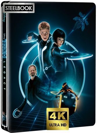 TRON: Legacy - 4K UHD Limitowana edycja kolekcjonerska Steelbook [Blu-Ray 4K]