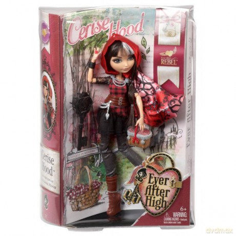 MATTEL Ever After Lalka High Rebelsi Cerise Hood [ZABAWKA]