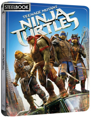 Wojownicze żółwie ninja (2014) 3D + 2D Steelbook [Blu-Ray]