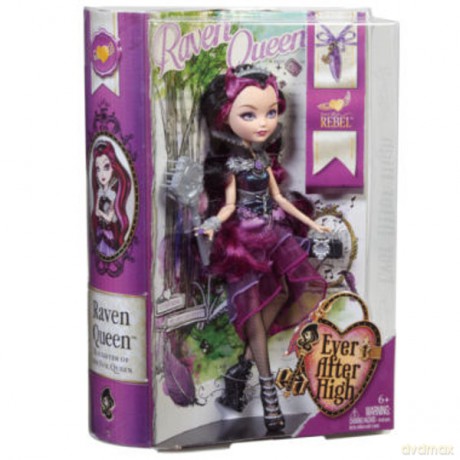 MATTEL Ever After Lalka High Rebelsi Raven Queen [ZABAWKA]