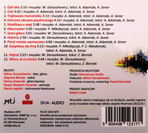 Rezerwat: Cyvilizacja [CD]